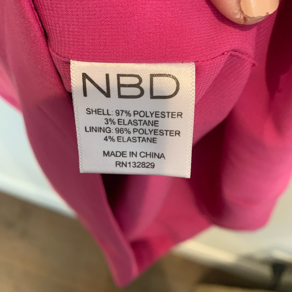 NBD Corset Fuchsia Mini Dress - Picture 3 of 7